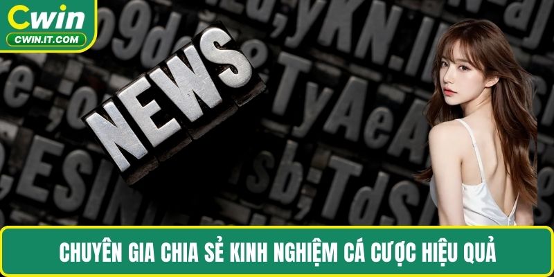 Chuyên gia chia sẻ kinh nghiệm cá cược hiệu quả