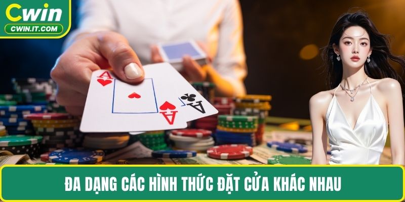 Đa dạng các hình thức đặt cửa khác nhau