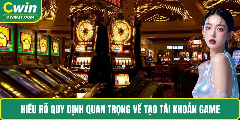 Hiểu rõ quy định quan trọng về tạo tài khoản game