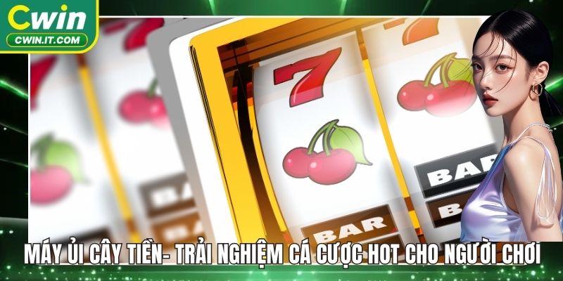 Máy ủi cây tiền